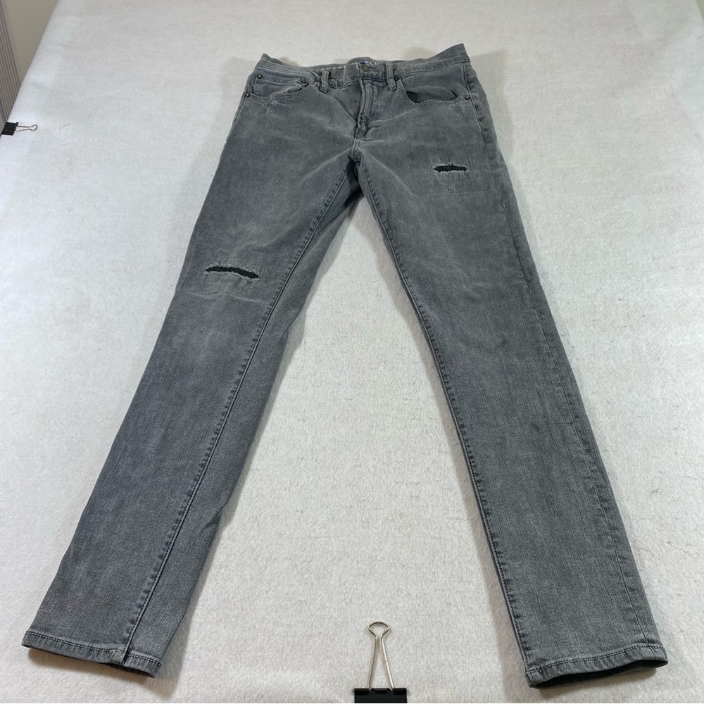Arizona jeans men 31-32 Advance Flex 360 Skinny Jeans Gray Jeans Distressed